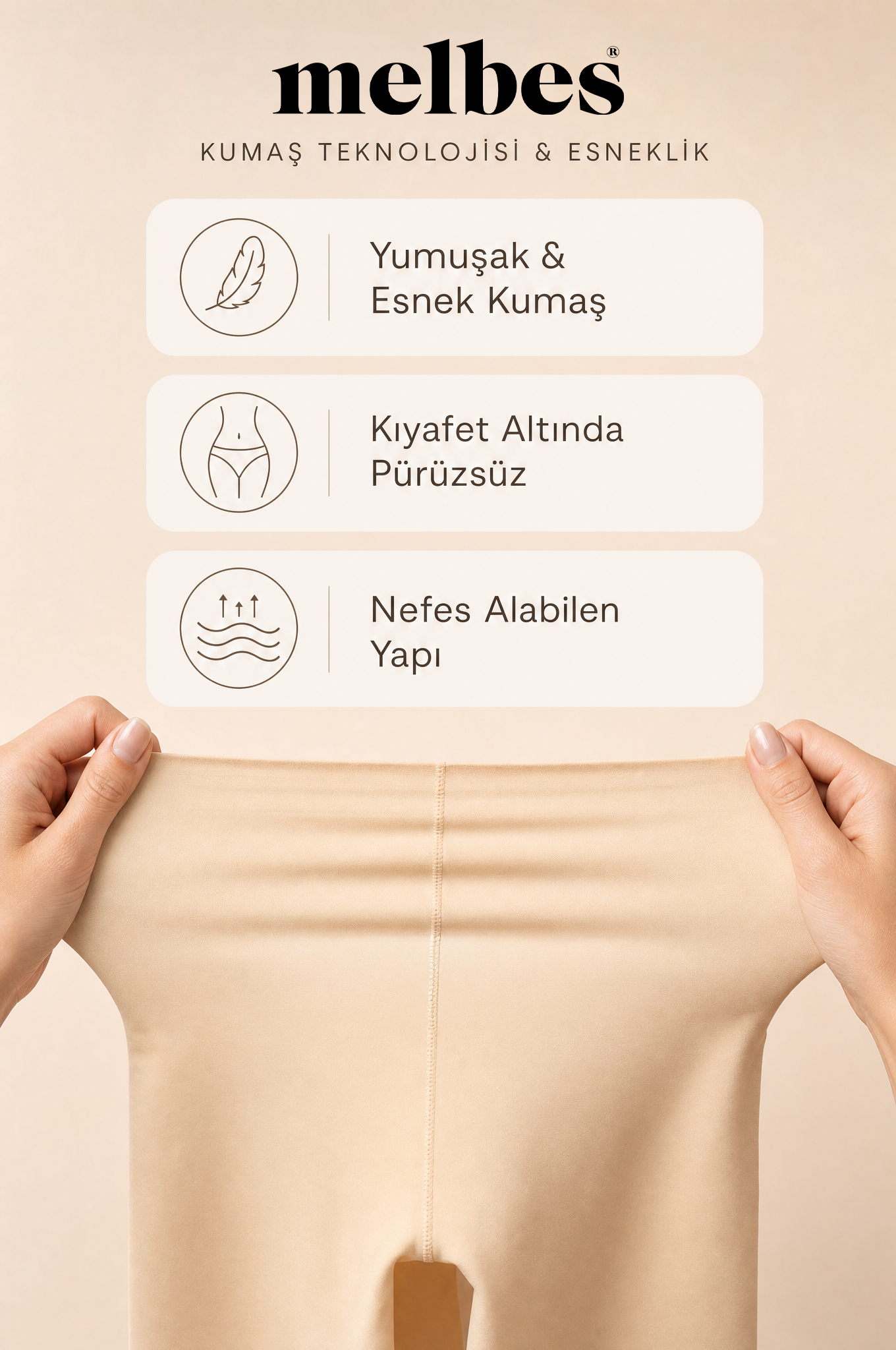 Melbes® Lazer Kesim Boxer Korse 1004
